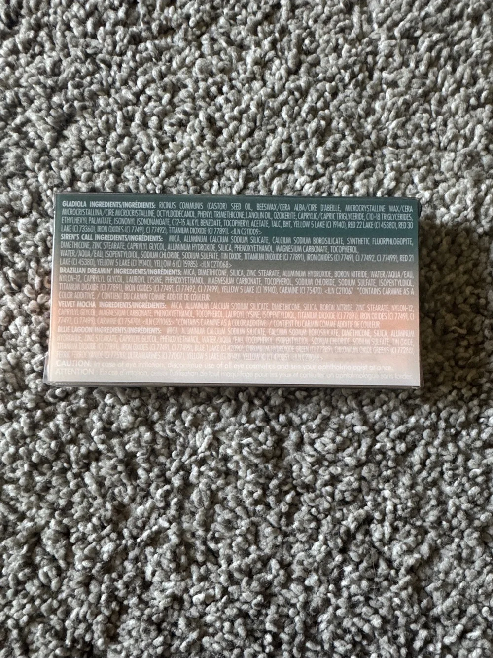NIB Stila Color Cocktail travel cheek, lip and eye palette.